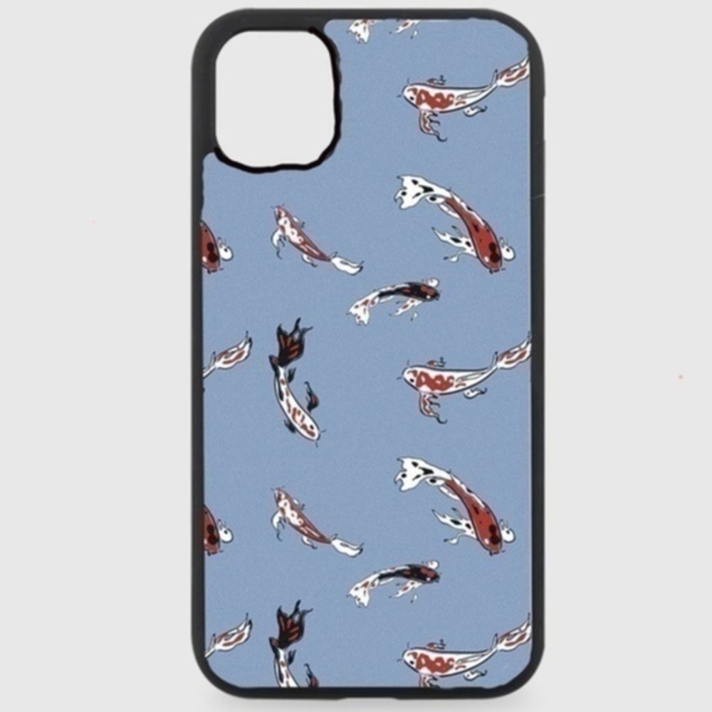 BLUE Koi Fish Phone Case